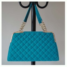newest designer handbag,material:velvet,size:34x21cm,5different colors,skyblue Two function: Shoulder bag /handbag,Free shipping