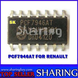 Free shpping (10pcs/Lot) Original Brand New Renault Pcf7946 Transponder Chip For renualt car key(China (Mainland))