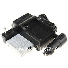Accessories & Parts! 3Pcs LP-E5 LPE5  rechargeable CAMERA Battery + Charger +car carger For Canon  XS XSi T1i 450D 500D 1000D