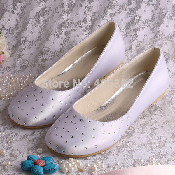 Clearance!!! Free Shipping Extra Wide Width Shoes White Women Bridal Satin Ballet Flats with ... Clearance!!! Free Shipping Extra Wide Width Shoes White Women Bridal Satin Ballet Flats with ...