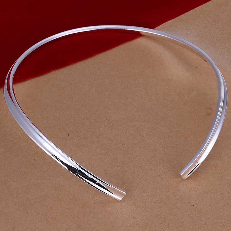 factory price top quality 925 sterling silver jewelry necklace fashion cute necklace pendant Free shipping SMTN109