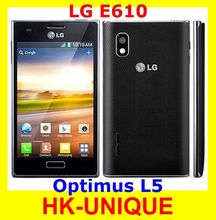 E610 Original LG Optimus L5 E610 GPS WIFI 4.0″ 3G 5MP WIFI GPS Unlocked Mobile Phone 1 Year Warranty