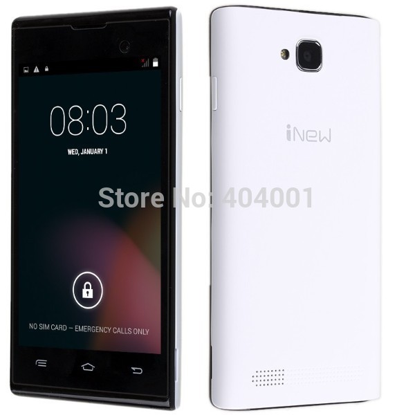 Original iNew U1 Android 4 4 MTK6572 Dual Core 4 inch Smartphone HD Screen 512MB RAM