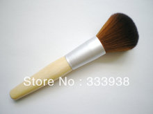 Powder Blusher Brush Bronzer Dome Brush Synthetic Hair Makeup Brush ECO Bamboo Handle Single Brush Beauty