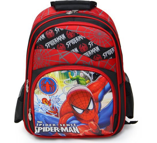 School-bag-Spider-Man-primary-school-students-backpack-school-bag ...