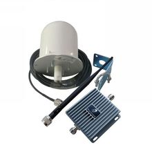 Free shipping Signal Booster Dual Band 850 1900mhz GSM Cell Phone Booster 65dB Gain 3g Antenna