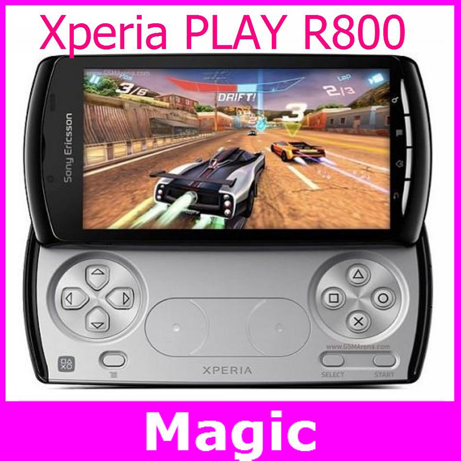 Original Sony Ericsson Xperia PLAY R800 Zli Android Game Unlocked Mobile Phone 3G network 4 0