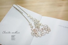 New Arrival Hot Selling Fashion Jewelry Classic Multilayer flowers necklace XY N275