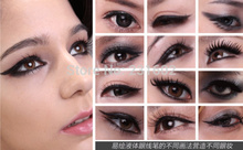 Brand makeup 12pcs lot waterproof eyeliner pencil eye Liner lip liner Pen deliniador maquillage in 24