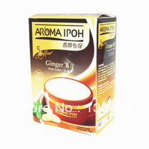 Free Shipping Green Coffee With Ginger Malaysia imports mellow Ipoh j Ginger 3 in 1 Instant