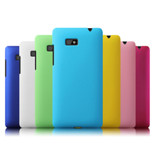 Free Shipping! High Quality Oil-coated Rubber Matte Hard Case for HTC Desire 600 606w Colorized Hard Matte Cover, HCC-064