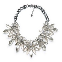 Free Shipping Wholesale Necklaces 2013 Women Statement Jewelry Flower Necklace Fashion Brand Jewelry Chunky Bead Necklace