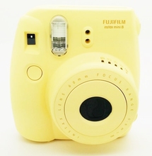 Fujifilm Instax Mini 8 Instant Film Photo Polaroid Camera Yellow Blue White Black Pink Free Shipping