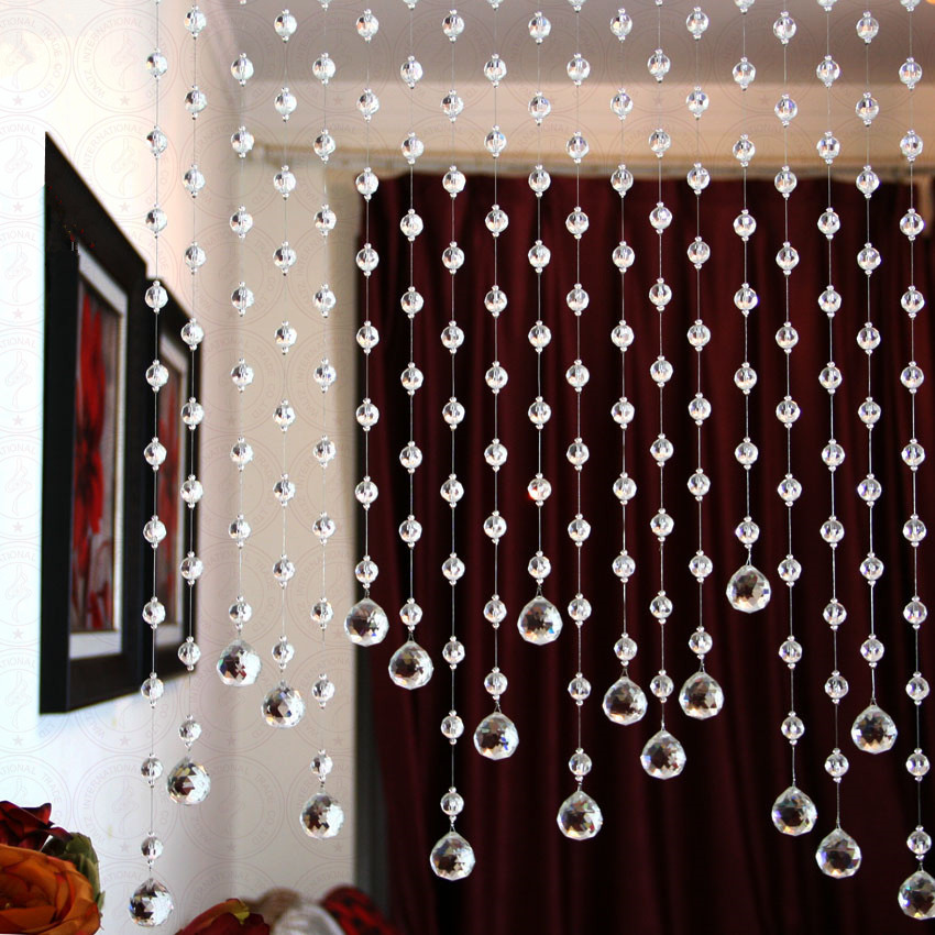 Crystal beads font b curtain b font blind decoration beaded font b curtains b font for