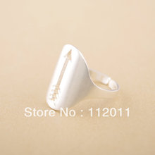 2015 Charm 18K Gold Plated Knuckle Rings Exquisite Romantic Cupid Arrow Ring Women Men Jewelry