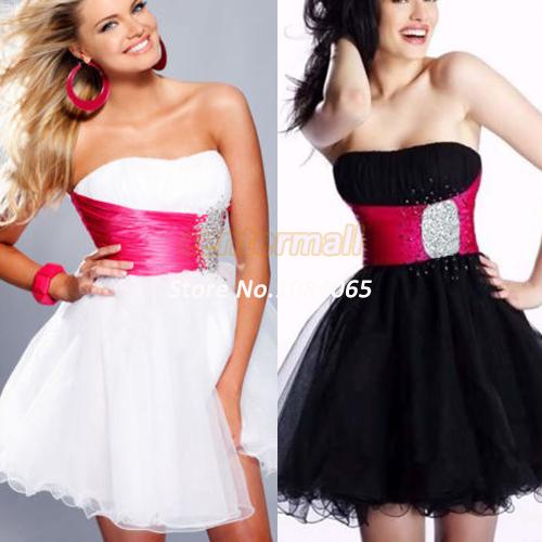 Short-Cocktail-Dress-Sweet-Formal-Bridal-Ball-Prom-Gowns-Club-Evening ...