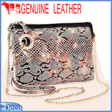 Genuine Leather Bags Clutch Handbags Shoulder Messenger Tassel Chain Bag Women s Day Clutches Bolsas Femmininas