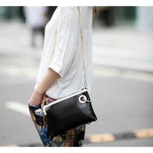 Genuine Leather Bags Clutch Handbags Shoulder Messenger Tassel Chain Bag Women s Day Clutches Bolsas Femmininas