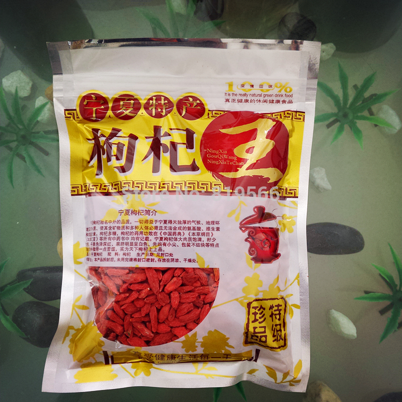 real organic dried goji berries 100g pure berry ningxia medlar herbal tea chinese health care suplementos