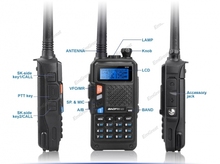 100 Original Upgraded Version of UV 5R New BAOFENG UV 5X UHF VHF Two Way Radio