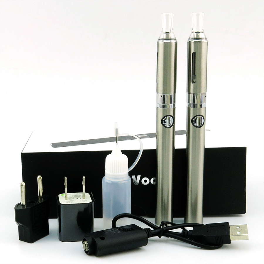2014 Stainless Steel EVOD AJ02 Smart Electronic Cigarette Kit New Smoking E cig With Vaporizer Charger