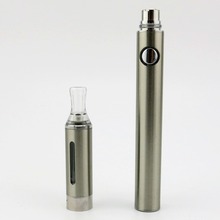 2014 Stainless Steel EVOD AJ02 Smart Electronic Cigarette Kit New Smoking E cig With Vaporizer Charger