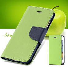 New! Multifunctional MERCURY Leather CaseFor iphone 4 4S 5 5S Special Design Wallet Stand Covers With Card Slot  Phone Bags SGS