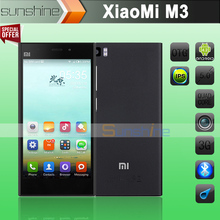 Original Xiaomi Mi3 M3 Mobile Phone WCDMA Qualcomm Quad Core Mobile Phone 5 2GB RAM 64GB