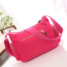 2015 cool summer women s solid travel waterproof handbags shoulder messenger nylon bags for women ladies