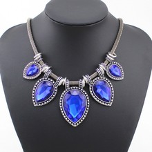 2015 New Fashion Vintage Necklace Colar Jewelry For women Statement Necklace Luxury Collares Choker Necklaces With