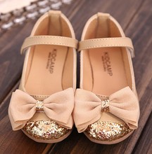 2015 summer new children s sandals children single shoes kids child shoes for girls princess bowtie