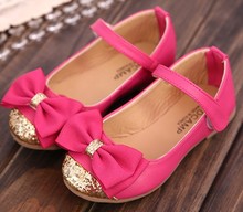 2015 summer new children s sandals children single shoes kids child shoes for girls princess bowtie