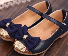 2015 summer new children s sandals children single shoes kids child shoes for girls princess bowtie