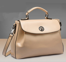 2014 new wave of female bag leather handbags summer and winter models Messenger bag motorcycle bag ladies bag free shipping