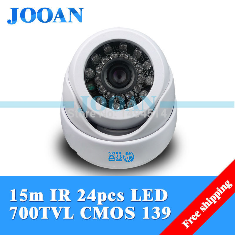 2015 HOT JOOAN 1 3 Color CMOS 700TVL Indoor security CCTV camera home Video Surveillance hd