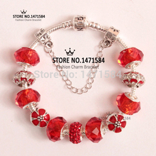 European style charm beads fit Pandora purple style bracelet for women Purple beads wholesale free Valentine