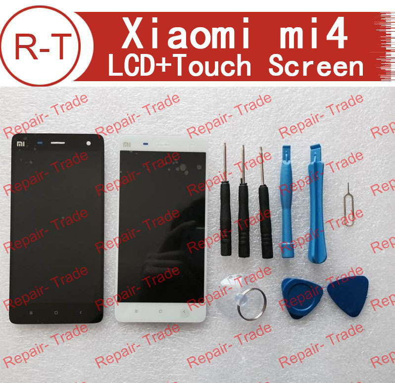 Original Xiaomi 4 M4 Mi4 Touch screen Lcd display Touch digitizer glass Touch panel replacement assembly