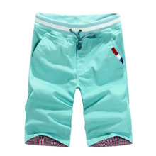 2015 Hot Sale Men s Fashion Korean Style Solid Shorts Male Casual Candy Color Comfortable Beach