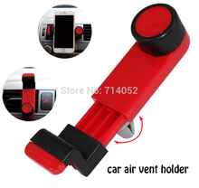 Freeshipping Mini Practical Car Air Vent Mobile Phone Holder Mount for Cellphone iPhone 4/4S 5S Phone accessories