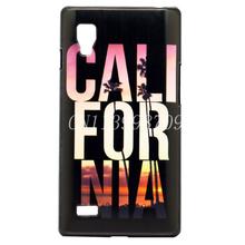 case Cover For LG Opitmus L9 P765 P760 Luxury Retro California LOGO Picture Skin Hard Plastic