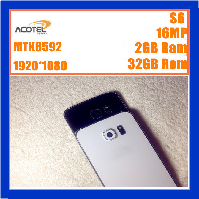 Original HDC S6 Pro Phone MTK6572 Dual core 2GB Ram 64GB Rom Real Perfect 2560 1440