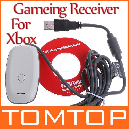 Купить white wireless gaming receiver for xbox 360 pc f1201w в интернет ...