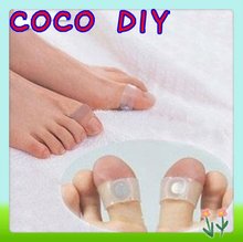 Hot Guaranteed 100 New Original Magnetic Silicon Foot Massage Toe Ring Weight Loss Slimming Easy Healthy