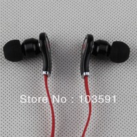 Best Noise Cancelling 3.5mm L plug high quality headphone Stereo earphone with mic in storage case