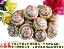 30 pcs bag Ginseng flower Pu er tea Mini Yunnan Puer tea Chinese tea Free Shipping