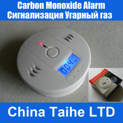 Home Security Safety CO Gas Carbon Monoxide Alarm Detector CE/Rohs/EN50291 Approved with retail box(China (Mainland))
