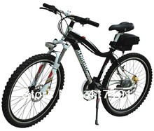 26inch lithium electric bicycle with SHIMANO 24 speed and DISC brake in front and rear