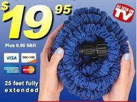 Free shipping Discount  pocket hose expandable flexible hose USA Stantard 75FT 50PCS /LOT