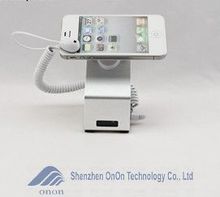 Mobile security stand with alarm