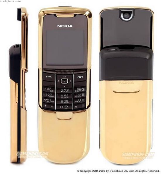 Original Nokia 8800 Unlocked Russian Keyboard English Keyboard Cell Phone Black Gold Silver Refurbished free shipping